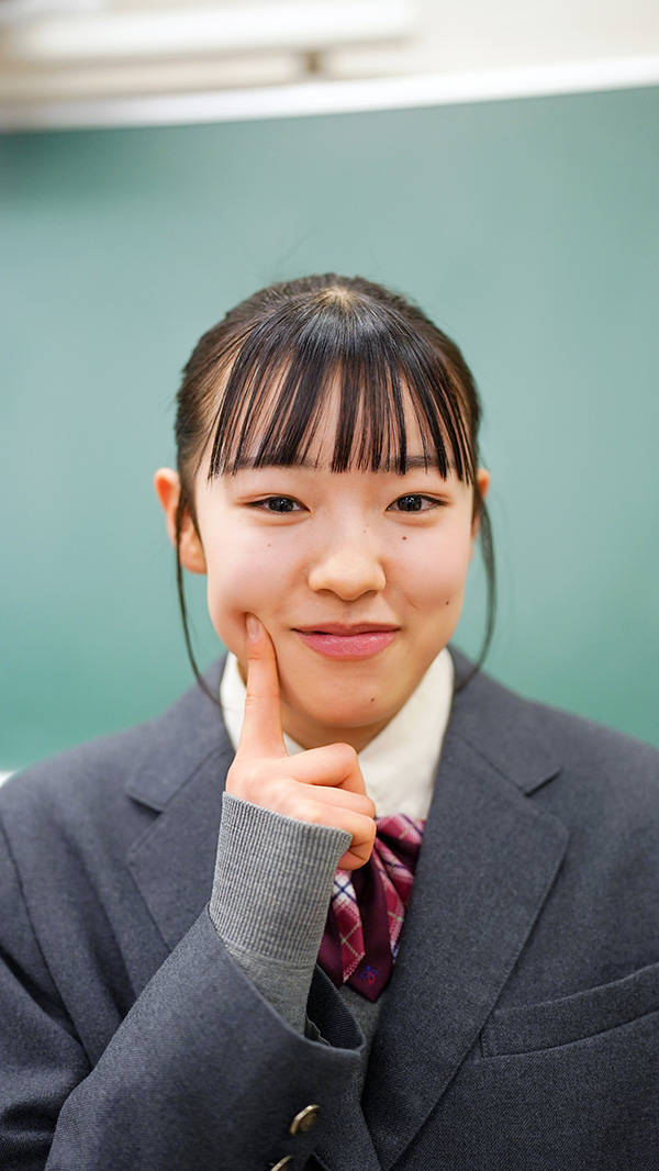 富山第一高校 女子生徒